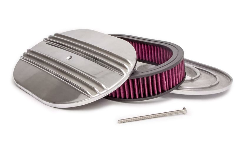 RACING POWER CO-PACKAGED RPCR6321 12x2 Alum Oval Finned A/C Polished