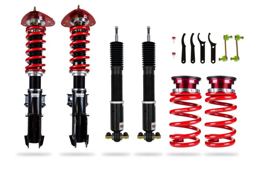 Pedders PED-162099 2015+ Ford Mustang S550 Includes Plates Extreme Xa Coilover Kit