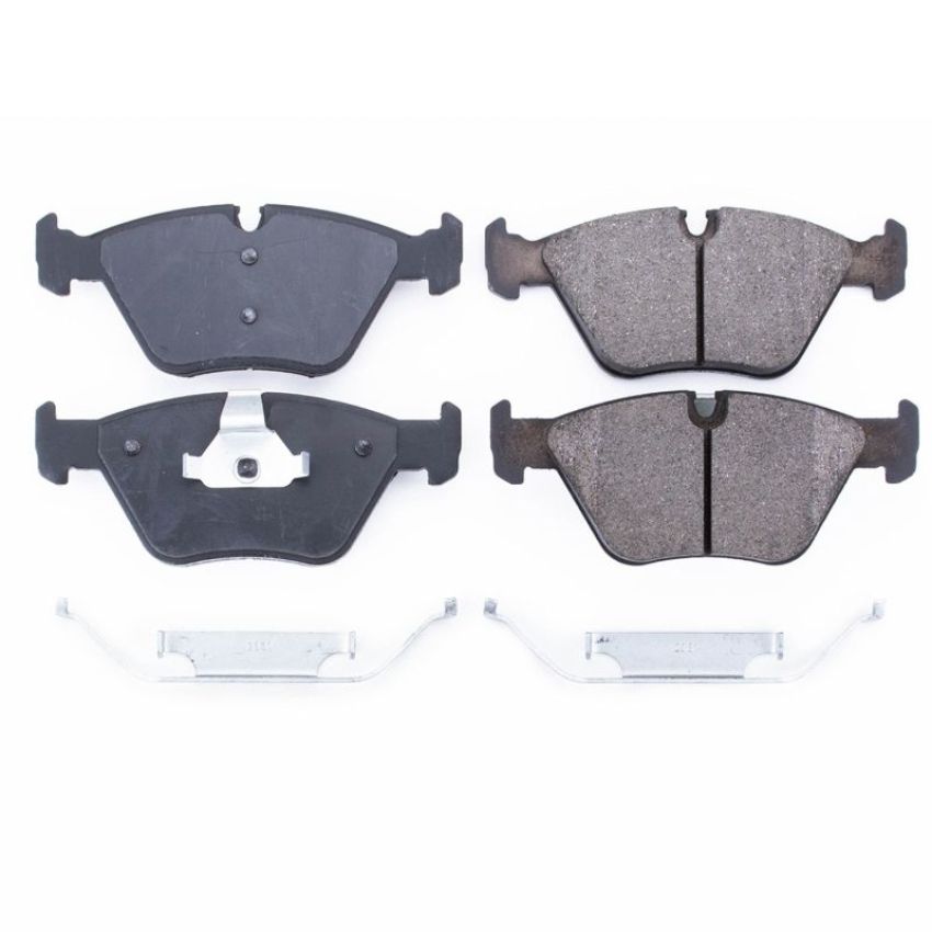 PowerStop 17-946 PowerStop - Z17 Low-Dust Ceramic Brake Pads with Hardware