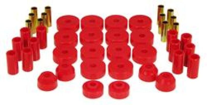 Prothane 1-2001 55-75 Jeep CJ5/7 Total Kit - Red