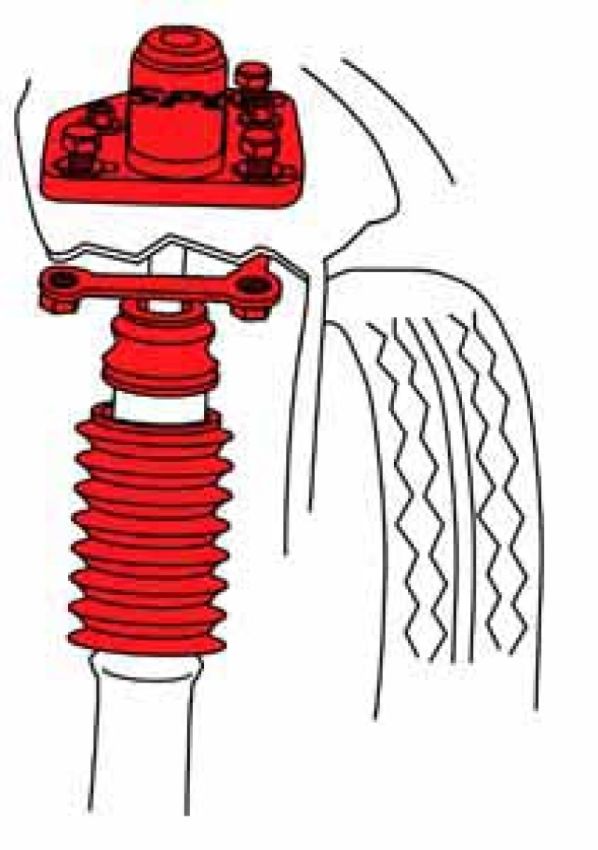 SPECIALTY PRODUCTS COMPANY 72060 MUSTANG CAMBER/CASTER MOUNT
