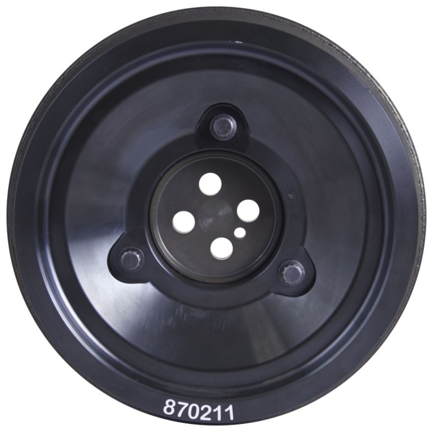 Fluidampr 870211 Harmonic Balancer - Fluidampr - Ford -2003-2007 -6.0L Power Stroke Dual Alt -Ea