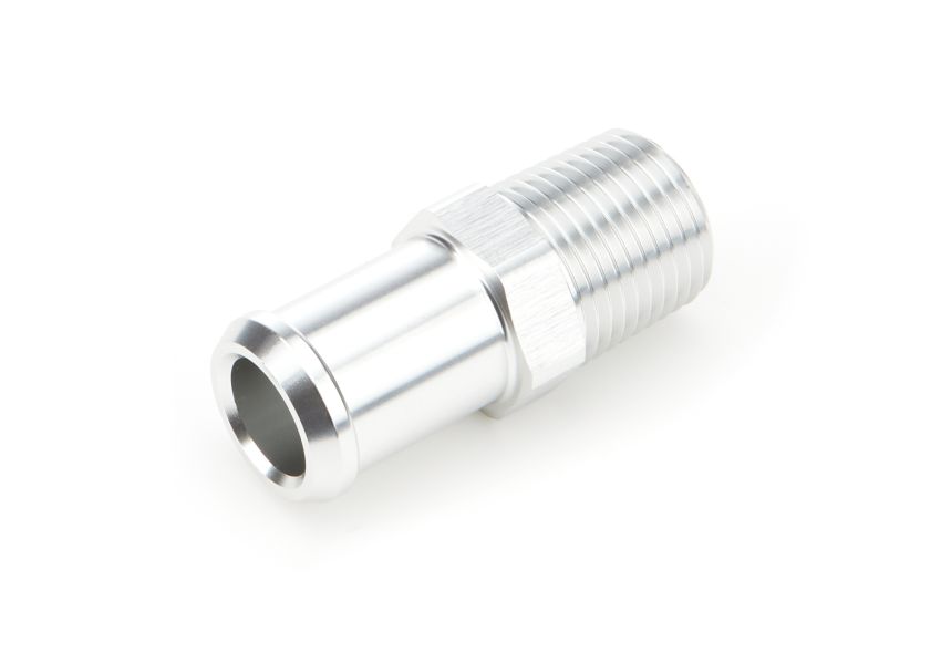 EDELBROCK EDE8184 Heater Hose End Fitting Straight with 1/2in NP