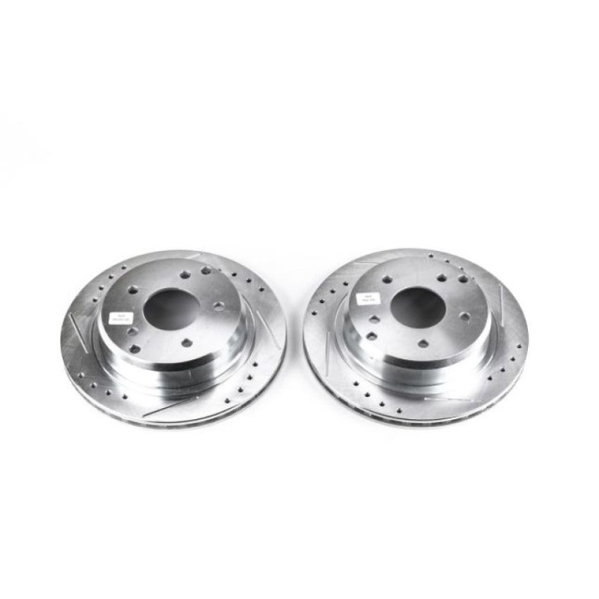 PowerStop AR8221XPR PowerStop Evolution Performance Drilled, Slotted & Plated Brake Rotor Pair