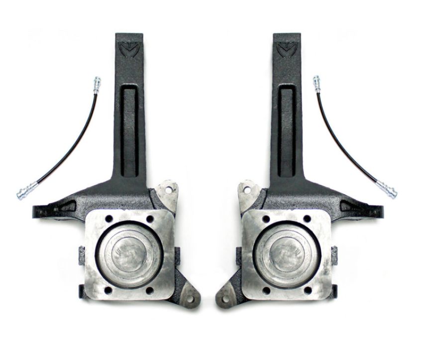 Maxtrac 706735 07-18 Toyota Tundra 2WD 3.5in Front Lift Spindles w/Extended DOT Compliant Brake Lines