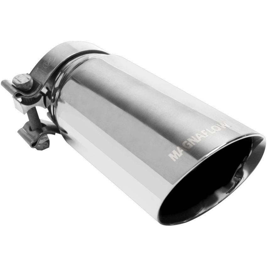 MagnaFlow Exhaust Products 35211 Single Exhaust Tip - 3in. Inlet/3.5in. Outlet