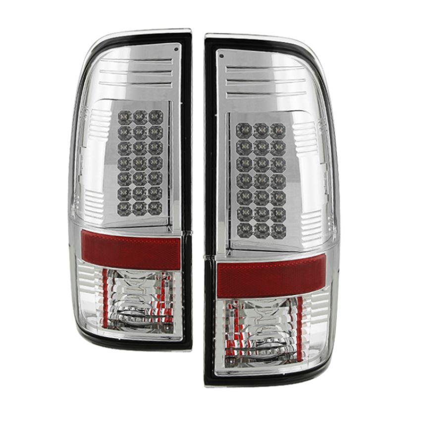 SPYDER 5003904 LED Tail Lights - Chrome
