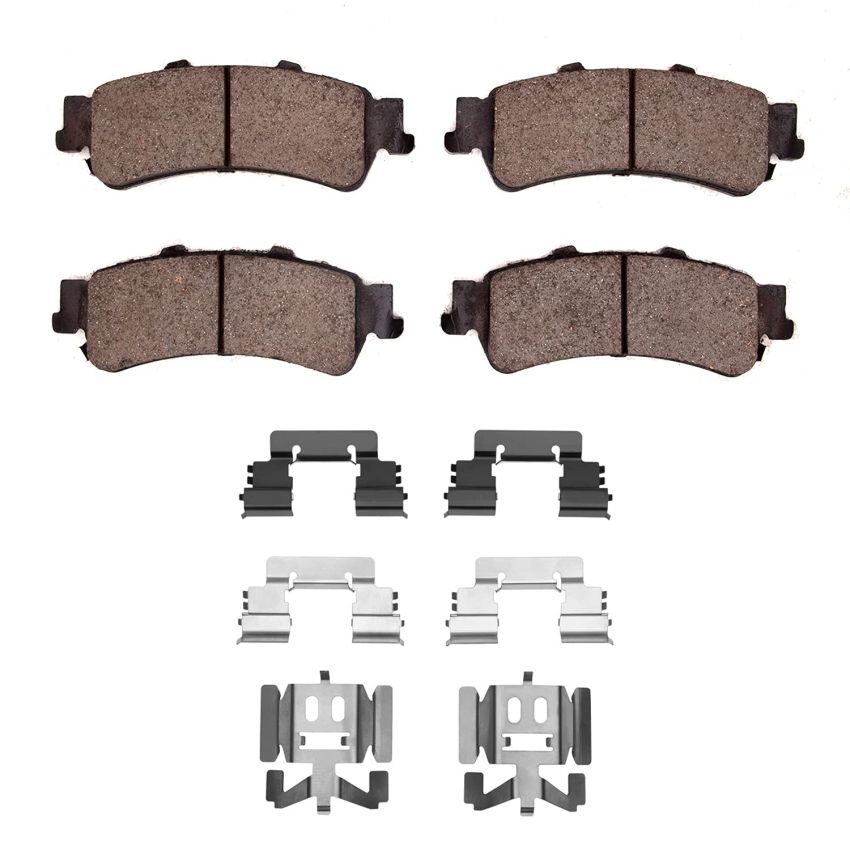 Dynamic Friction 1551-0792-01 Brake Pad Kt