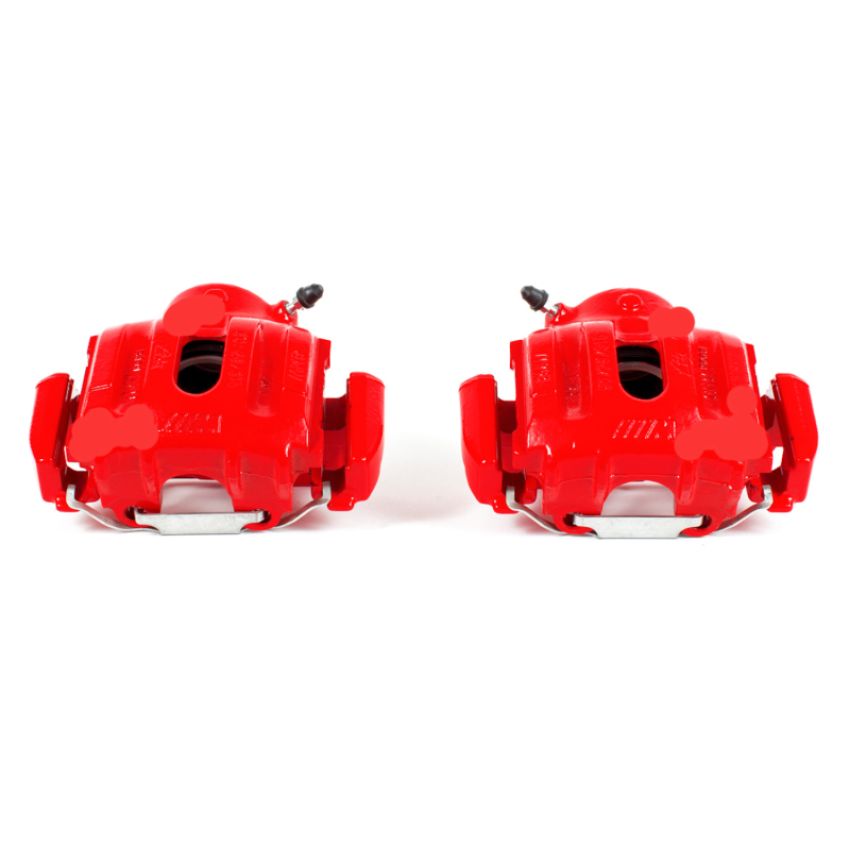 PowerStop S3404 Red Powder Coated Calipers