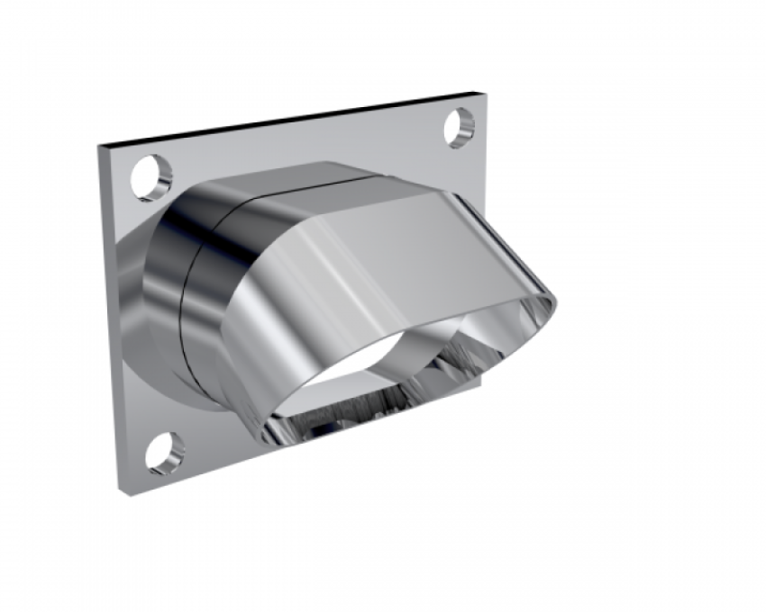 QTP 11339 Bolt-On QTEC Low Profile Oval Turn Down