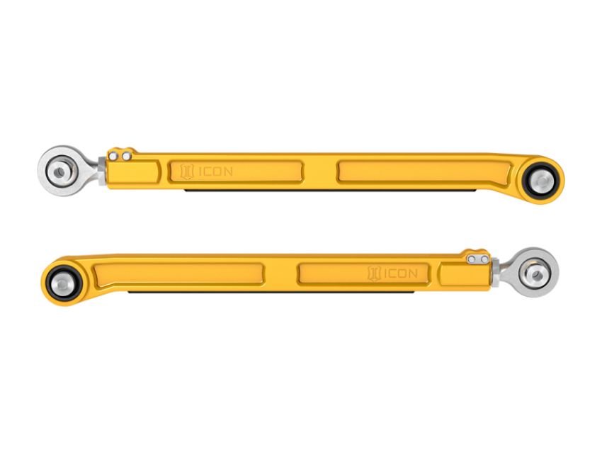 ICON 54002G 22-23 Toyota Tundra / 2024 Toyota Tacoma Billet Rear Lower Link Kit - Gold Anodized