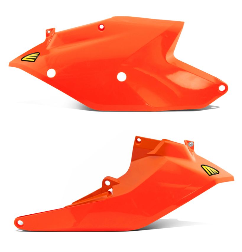 Cycra 1CYC-2555-22 16-19 KTM 125-450 SX/XC/SX-F/XC-F/XC-W/XCF-W/EXC-F Side Number Panel - Orange