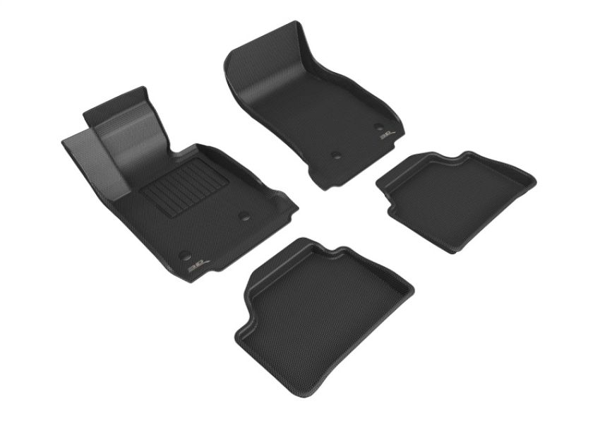 3D MAXpider L1BM03601509 12-19 BMW 1 Series Kagu Floor Mat- Black R1 R2
