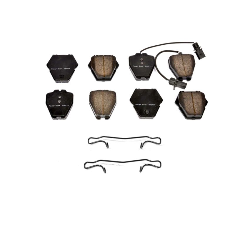 PowerStop 17-912 PowerStop - Z17 Low-Dust Ceramic Brake Pads with Hardware