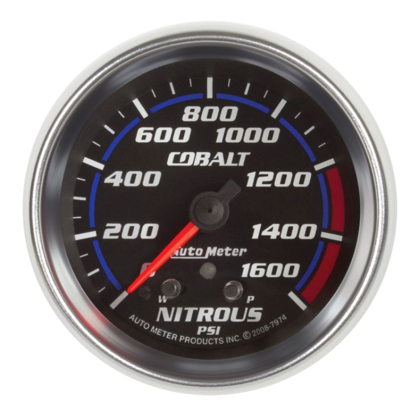 AutoMeter 7974 GAUGE, NITROUS PRESS, 2 5/8