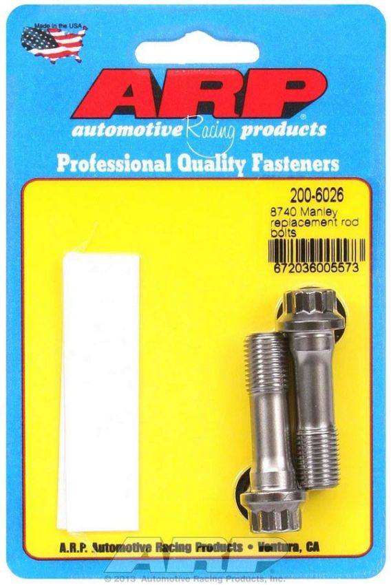 ARP ARP200-6026 Replacement Rod Bolt Kit 7/16 (2)
