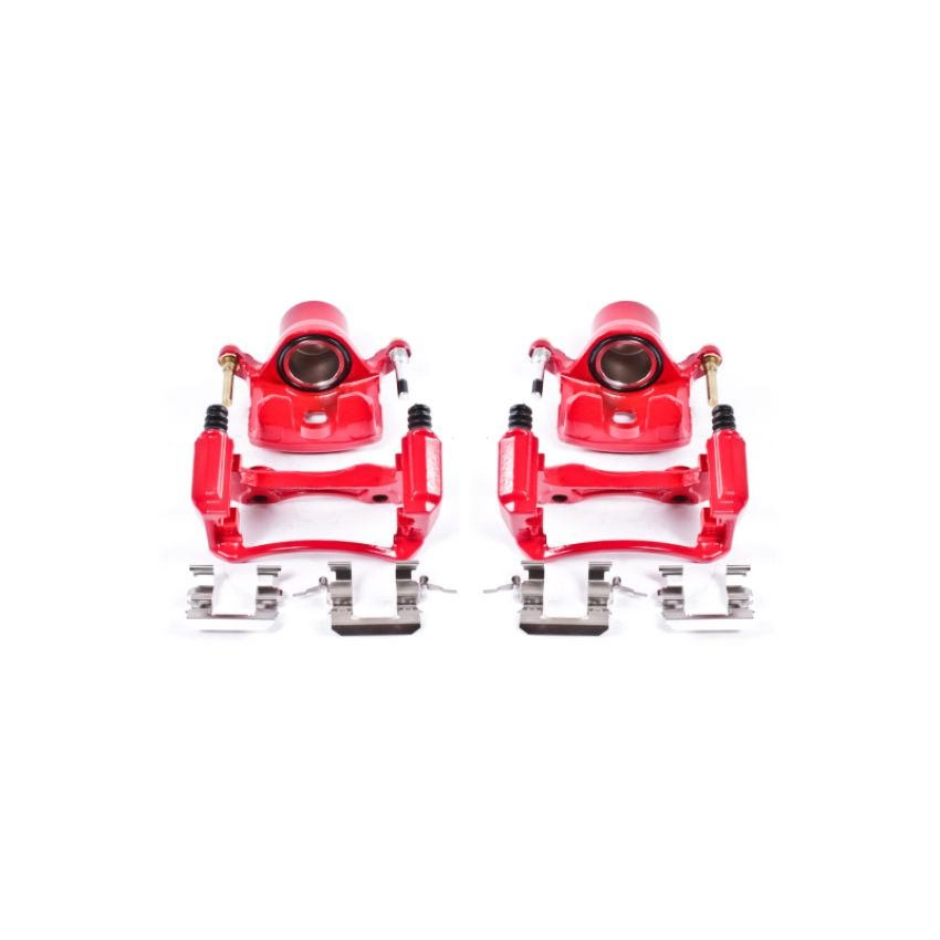 PowerStop S2604 Red Powder Coated Calipers
