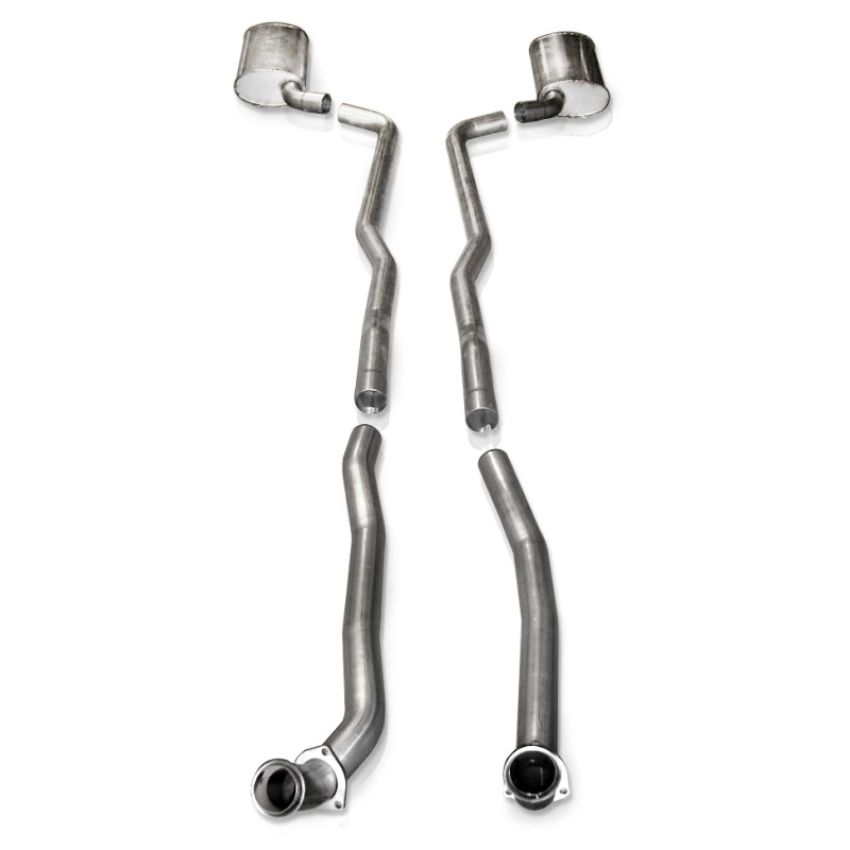 Stainless Works V6413100S 1964-67 Corvette Exhaust SB 2-1/2in Factory Connect