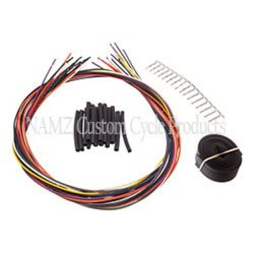 NAMZ NHCX-UON-48 82-95 NON-Bagger Models Handlebar Switch Wire Extensions 48in. (Cut & Solder Applications)