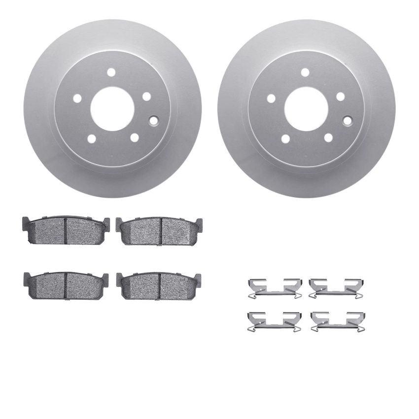 Dynamic Friction 4512-68014 Rotor Kit