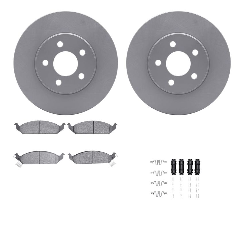 Dynamic Friction 4512-39033 Rotor Kit