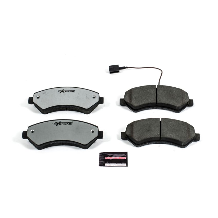 PowerStop Z36-1540A PowerStop - Z36 Truck and SUV Carbon-Fiber Ceramic Brake Pads with Hardware Kit
