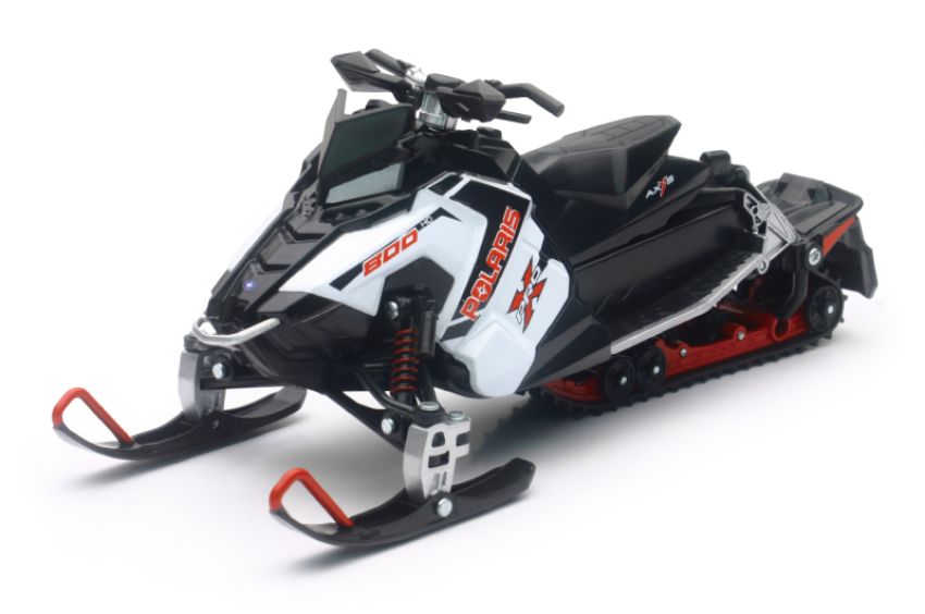New Ray Toys 57783A Polaris Switchback Pro-X 800 Snowmobile (White)/ Scale - 1:16