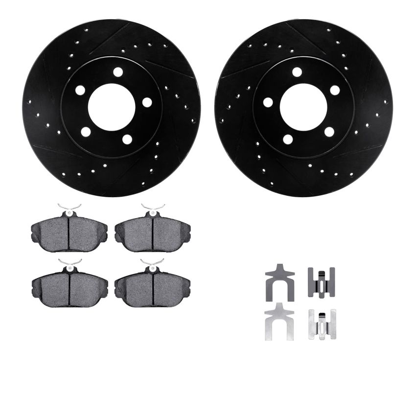 Dynamic Friction 8512-54015 Rotor Kit