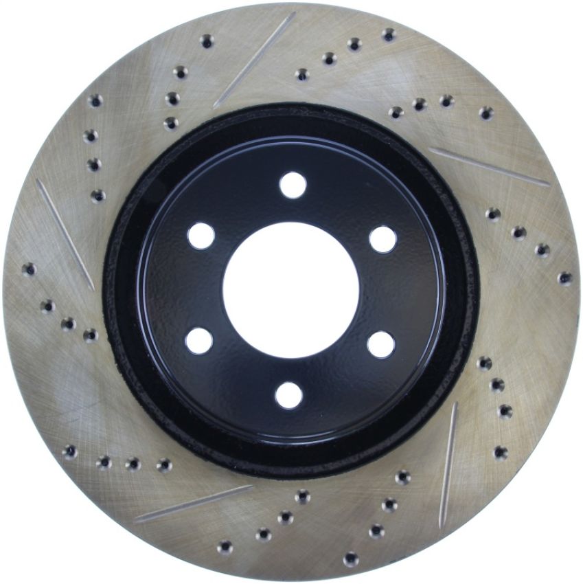 Stoptech 127.63036R Slotted & Drilled Sport Brake Rotor