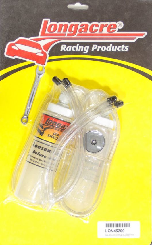 LONGACRE LON52-45200 Brake Bottle Bleeder Kit
