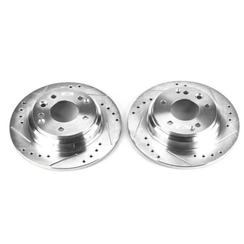 PowerStop JBR929XPR PowerStop Evolution Performance Drilled, Slotted & Plated Brake Rotor Pair