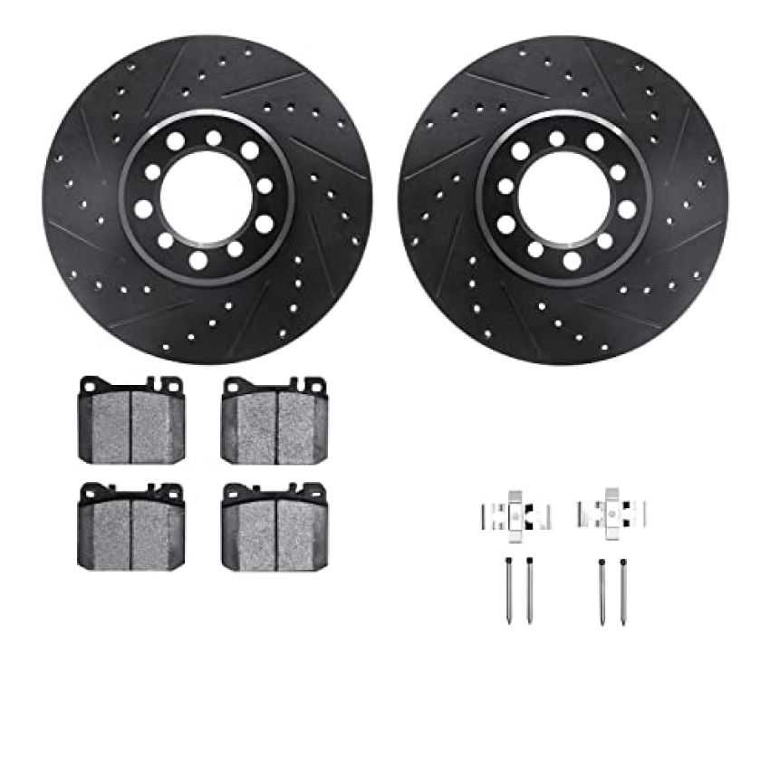 Dynamic Friction 8612-63036 Rotor Kit