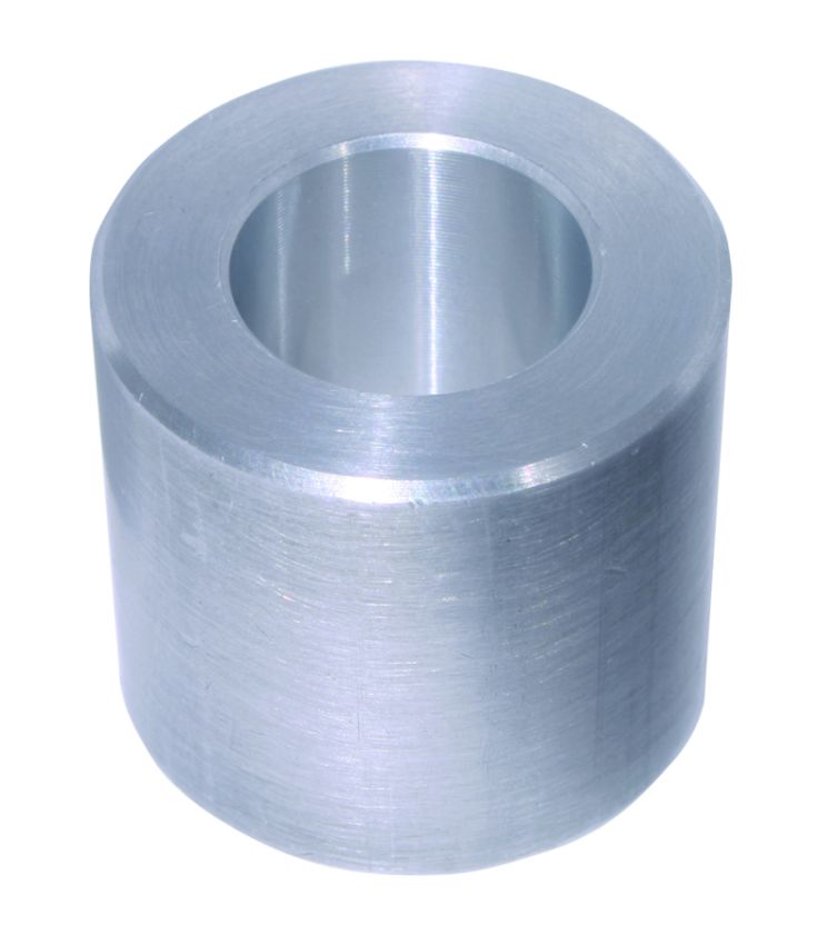 Moroso 97732 Wheel Stud Spacer - 5/8in Studs x 1-1/4in Long x 1-1/8in OD - Aluminum