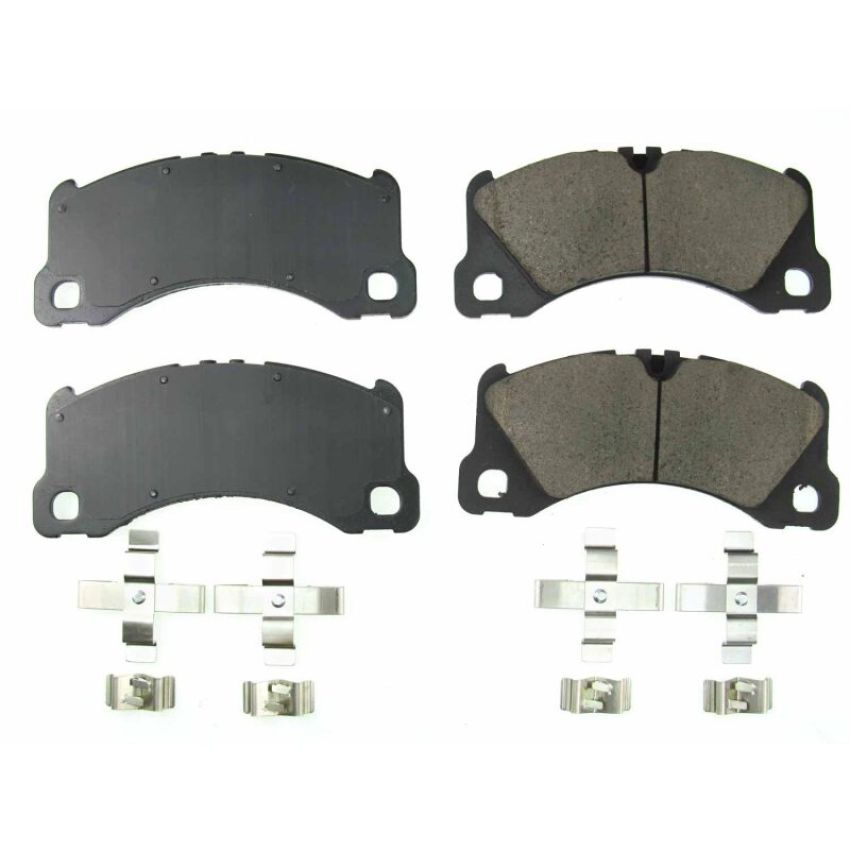 PowerStop 17-1577 PowerStop - Z17 Low-Dust Ceramic Brake Pads with Hardware
