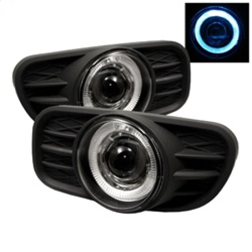 SPYDER 5021496 Halo Projector Fog Lights w/Switch - Clear