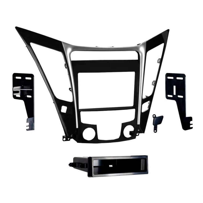 Metra 99-7342 Single/Double DIN Dash Installation Kit for 2011 Hyundai Sonata Vehicles