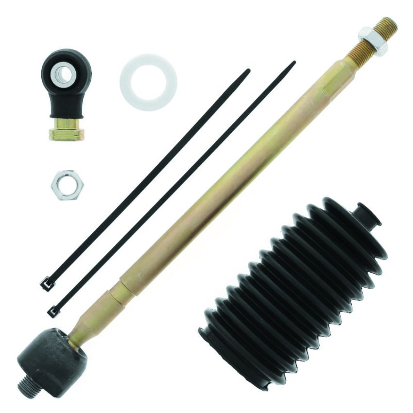 QuadBoss 411153 10-14 Polaris Ranger 400 4x4 Steering Rack Tie Rod Assembly Kit - Left Inner & Outer