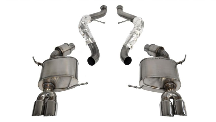 CORSA Performance 14569 Corsa 2008-2012 BMW M3 E90 Polished Sport Cat-Back Exhaust