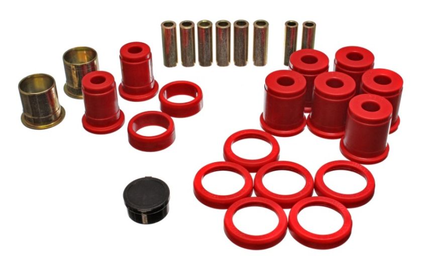 Energy Suspension 3.3159R 80-96 Buick / 78-96 Chevy  / 80-92 Olds Red Rear End Control Arm Bushing Ste