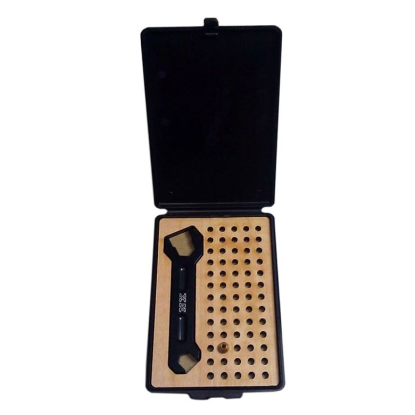 Nitrous Express 17000 NX JET HOLDER (HOLDS 64 JETS AND INCLUDES CUSTOM ALUMINUM AN WRENCH)