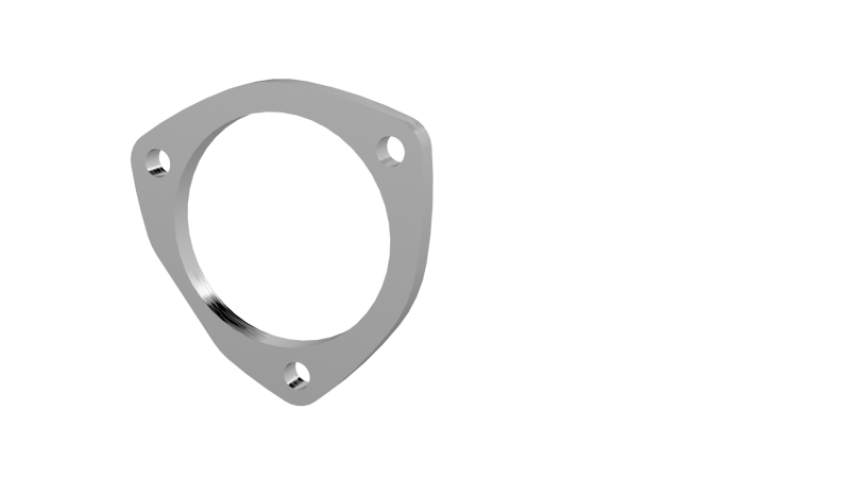 QTP 10350F 3.5in Weld-On QTEC 3 Bolt Flange