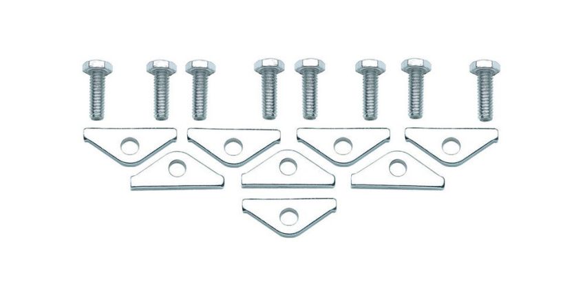 MR. GASKET MRG9887 Chrome V/C Bolts & Tabs