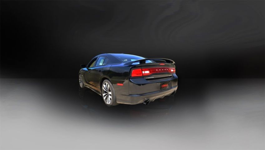 CORSA Performance 14463BLK Corsa 2012-2013 Dodge Charger SRT-8 6.4L V8 Black Sport Cat-Back Exhaust