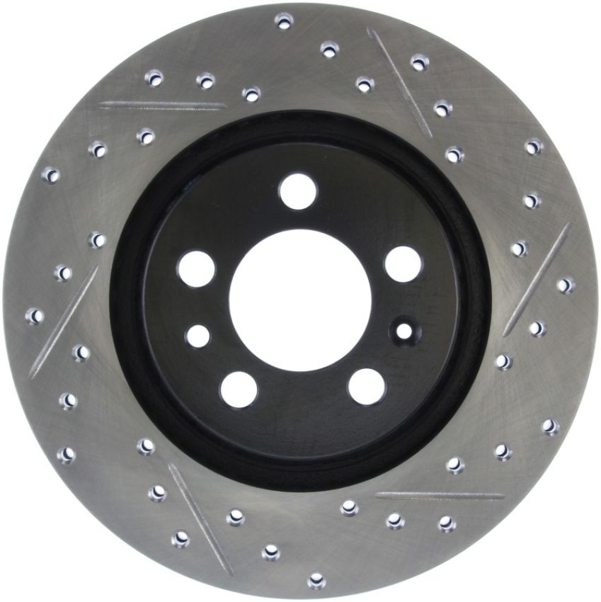 Stoptech 127.33054L Slotted & Drilled Sport Brake Rotor