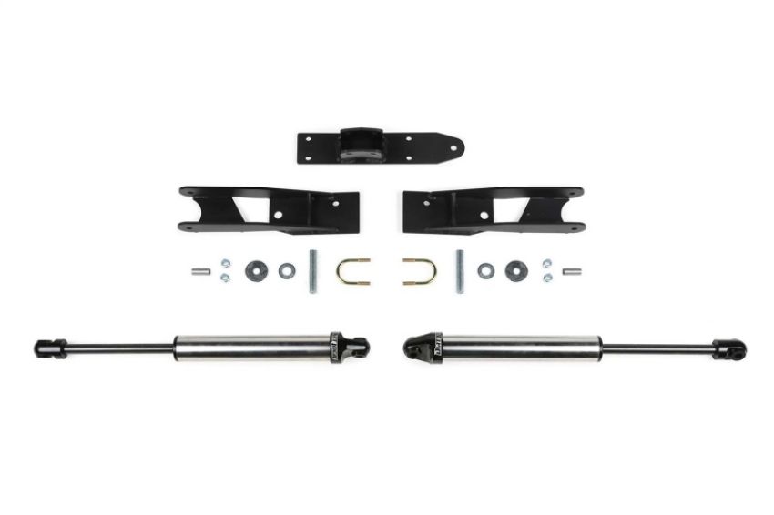 Fabtech FTS8065 20-21 GM 2500HD/3500HD 4WD Dual HD Dirt Logic Steering Stabilizer