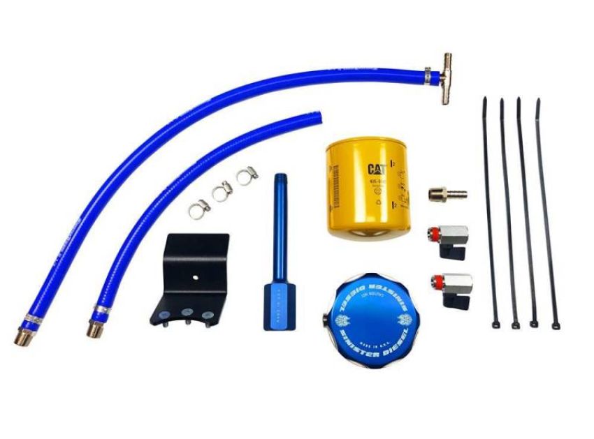 Sinister Diesel SD-CF-6.7P-11 11-16 Ford Powerstroke 6.7L (Engine Mount) Coolant Filtration System