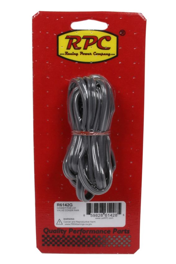 RACING POWER CO-PACKAGED RPCR6142G Gasket For LS1 Valve Cov er Pair