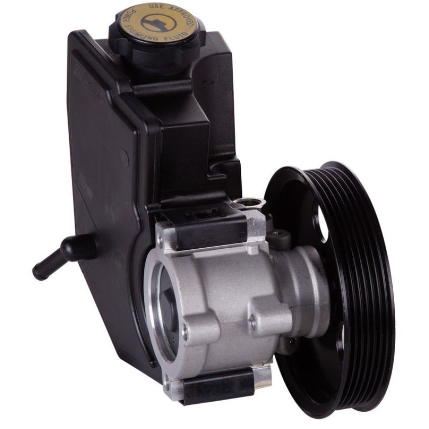 PWR STEER 60-5022PR New Power Steering Pump With Pulley and Reservoir