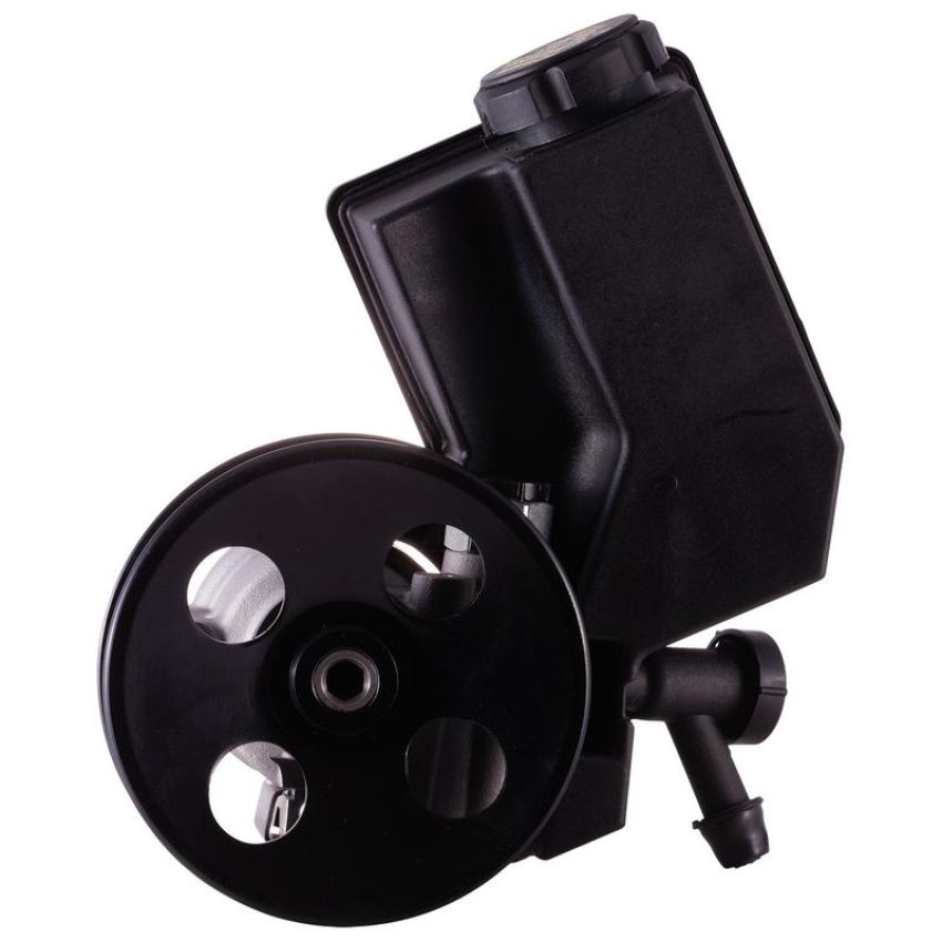 PWR STEER 60-5077PR New Power Steering Pump With Pulley and Reservoir