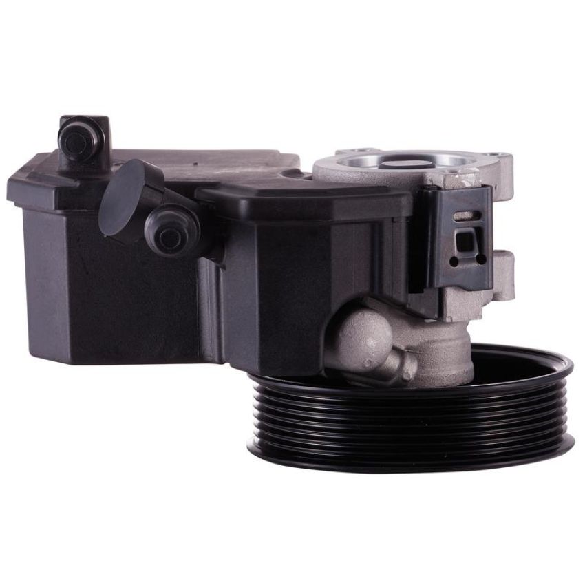 PWR STEER 60-5077PR New Power Steering Pump With Pulley and Reservoir